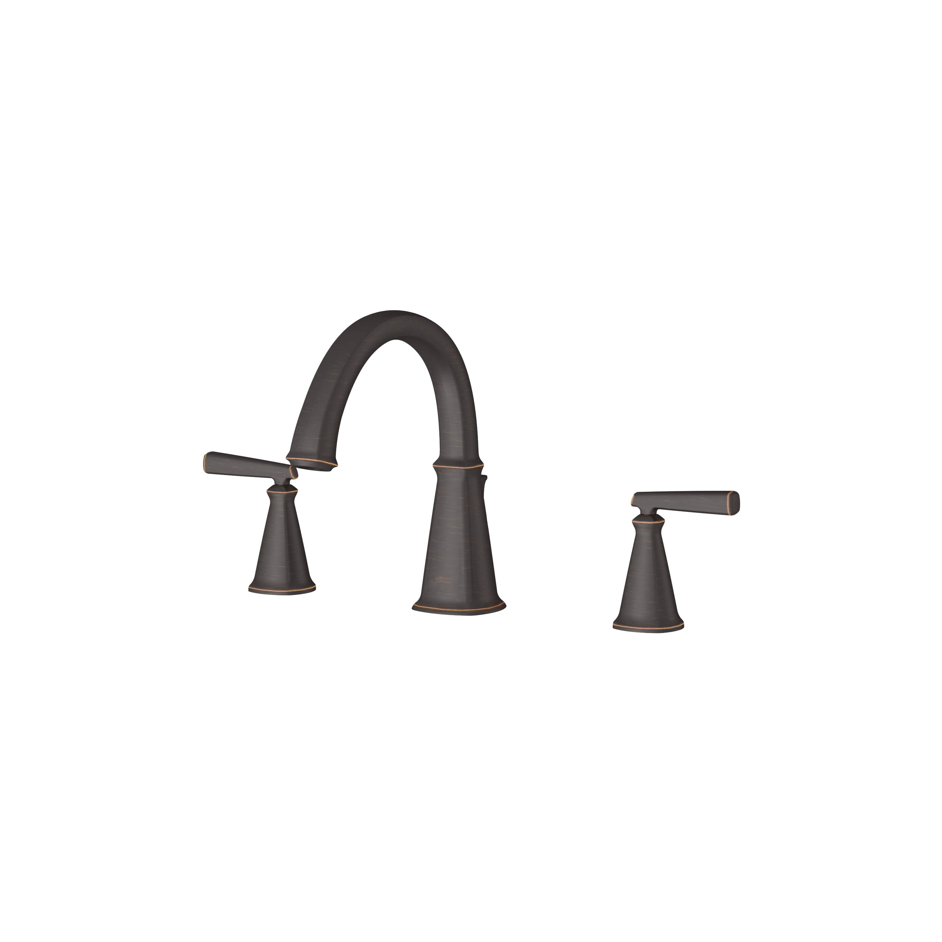 Edgemere Bathtub Faucet With Lever Handles for Flash Rough In Valve LEGACY BRONZE